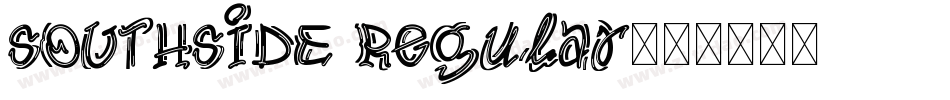 SOUTHSIDE Regular字体转换